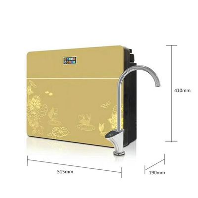 Viserton RO System 5 Stage Under Lavello Filtro Acqua 1.7L/M Stile Industriale Compatto