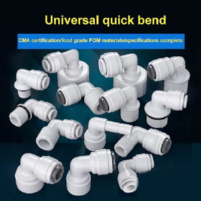 Connettore di plastica maschio del gomito di O.D Tube To NPT per il filtro da acqua del RO