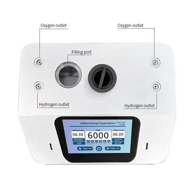 Generatore PEM 6000 ml/min Macchina di inalazione dell'idrogeno con touchscreen stile personalizzabile