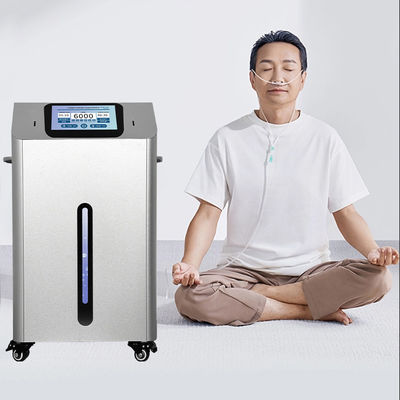 Macchina di inalazione di idrogeno di capacità 6000 ml per una terapia PEM efficace a 110-240V di tensione