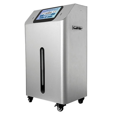 Medicina 6000 ml Macchina per l' inalazione di idrogeno con touchscreen e membrana di scambio protonico DuPont