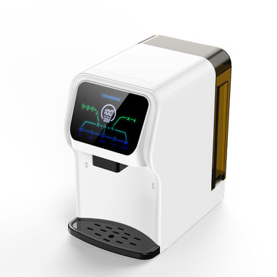 Dispensatore d'acqua purificatore per acqua calda, fredda e calda da scrivania con sistema RO