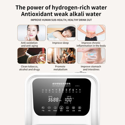Purificatore di acqua ad idrogeno intelligente 75G multifunzione per uso domestico commerciale