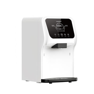 Acqua calda e fredda 75G 2200w Desktop RO Purificatore d'acqua con gamma di pressione idraulica 0.1-0.4 Mpa